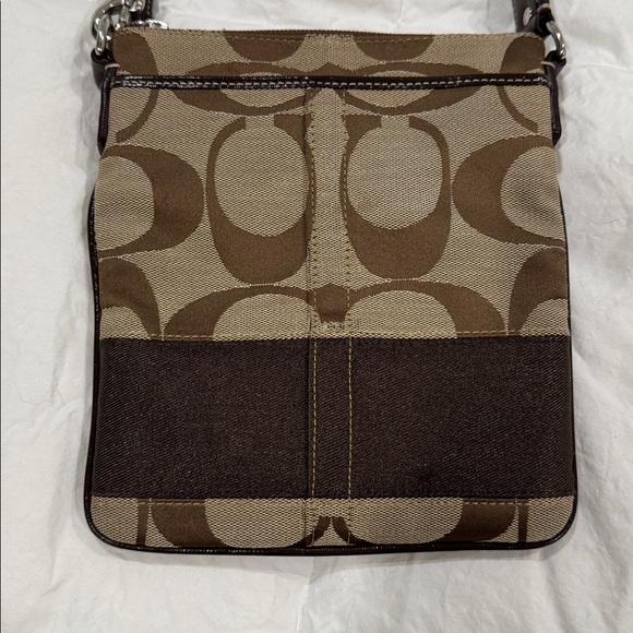 Coach Signature Stripe Swing Pack crossbody - Picture 2 of 10